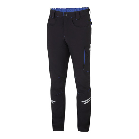 Pantalón ligero técnico negro/azul kansas t5 - xxl