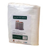 Saco de rafia blanco 60 x 100 cm, 10 uds