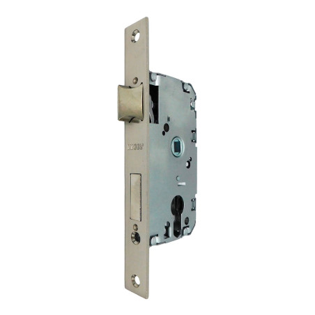 Cerradura embutir c/c cre04 50/47 mm níquel satinado