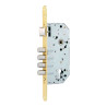 Cerradura embutir c/r cre07 50/85 mm latonado