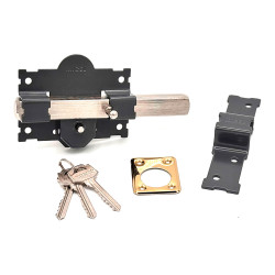 Cerrojo sobreponer crr06 105b/70 mm pintado gris