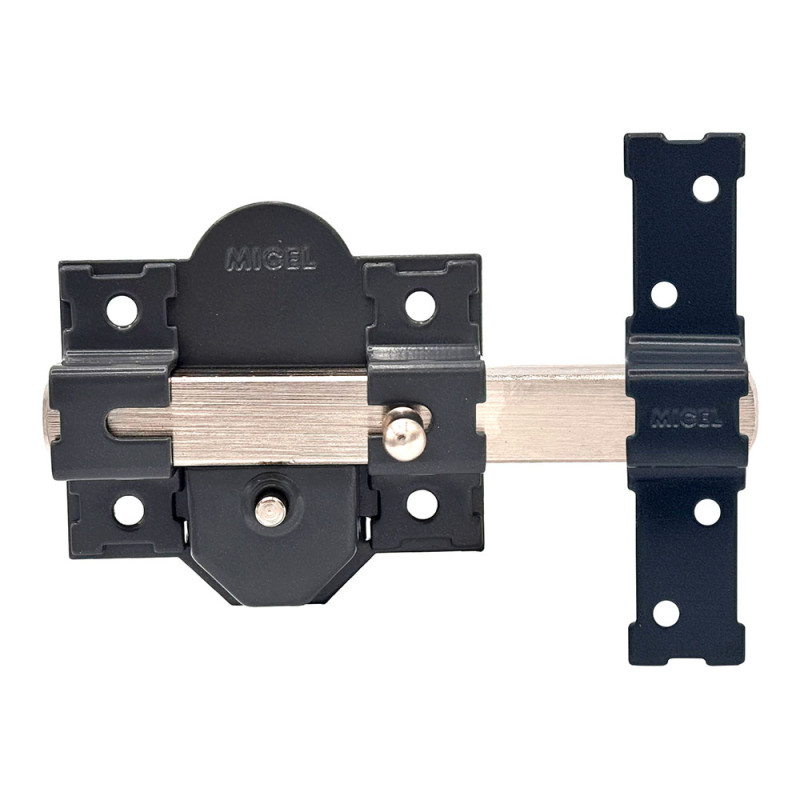 Cerrojo sobreponer crr08 86b/70 mm pintado gris