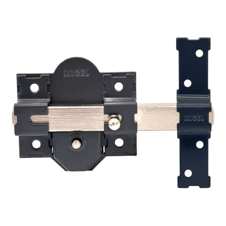 Cerrojo sobreponer crr08 86b/70 mm pintado gris