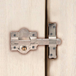 Cerrojo sobreponer crr09 86l/50 mm níquel