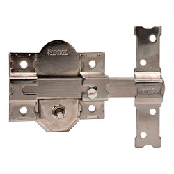 Cerrojo sobreponer crr10 86b/50 mm níquel
