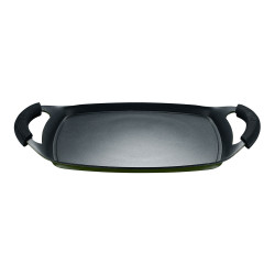 Asador aluminio forjado, inducción, experto 37 x 25 cm