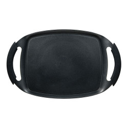 Asador aluminio forjado, inducción, experto 37 x 25 cm