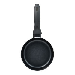 Cazo de aluminio prensado con tapa, inducción, experto ø16 x 8 cm