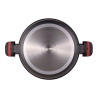Olla baja de aluminio fundido inducción denia experto ø28 cm