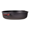 Olla baja de aluminio fundido inducción denia experto ø28 cm