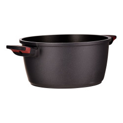 Cacerola de aluminio fundido con tapa, inducción, denia experto ø24 x 12,5 cm