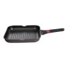 Sarten asador aluminio fundido, inducción, denia experto 28 x 28 x 4,5 cm