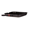 Sarten asador aluminio fundido, inducción, denia experto 28 x 28 x 4,5 cm