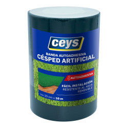 Banda autoadhesiva especial para césped artificial