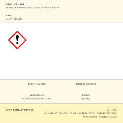 Montack agarre total cuadros 10 g + 6 piezas