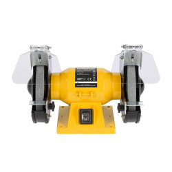 Esmeriladora de banco + 2 ruedas abrasivas de ø150 mm, 150 w con cable 2 m