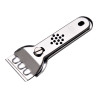 Rascador para vitrocerámica de acero inoxidable, 13,4 x 4,7 cm