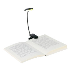 Lámpara de lectura con clip