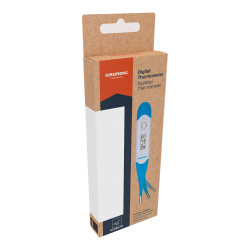 Termometro digital flexible abs 1,8 x 0,9 x 12,4 cm