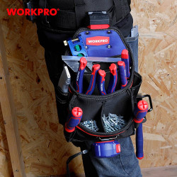 Bolsa cintura de constructor, cambio rápido, 290 x 225 x 310 mm