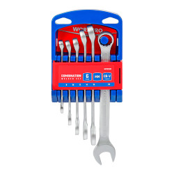Llave combinada 8 - 18 mm, juego 6 piezas