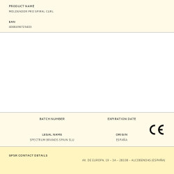 Moldeador pro spiral curl