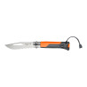 Navaja n.º 08 outdoor sports naranja