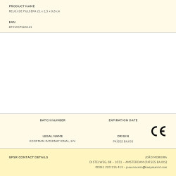 Reloj de pulsera + pulsera, modelos variados, color plata, 19 x 2,5 x 0,8 cm