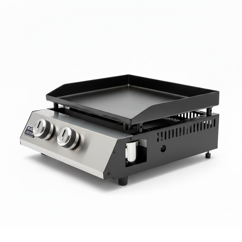 Plancha de gas bxop4900e con 2 quemadores