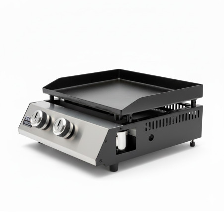 Plancha de gas bxop4900e con 2 quemadores