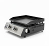 Plancha de gas bxop4900e con 2 quemadores