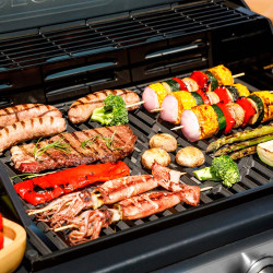 Barbacoa de gas bxog7200e con 2 quemadores 116 x 58 x 118,5 cm