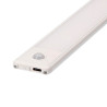 Regleta led regulable y recargable con sensor, magnética, 1,5 w, 3cct, 1500 mah, 14 x 40 x 307 mm