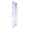 Aplique led circular de superficie 12 w 3cct 1160 lm ø26 x 6,2 cm