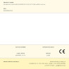 Aplique led circular de superficie 12 w 3cct 1160 lm ø26 x 6,2 cm