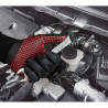 Guante nailon / licra con palma nitrilo foam/puntos, agility® dots, negro y rojo, t-9 l