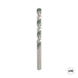 Broca hss4341 para metal, rectificada, ø6,00 x 93,00 mm, 10 uds