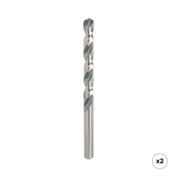 Broca hss4341 para metal, rectificada, ø3,00 x 61,00 mm, 2 uds