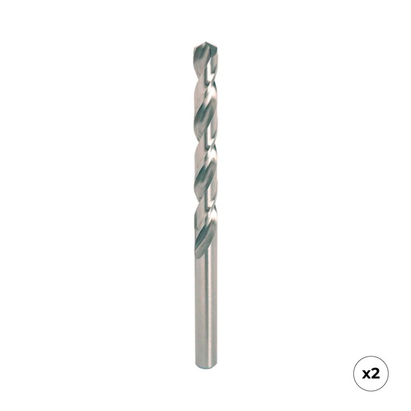 Broca hss4341 para metal, rectificada, ø3,50 x 70,00 mm, 2 uds