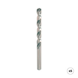 Broca hss4341 para metal, rectificada, ø1,00 x 34,00 mm, 5 uds