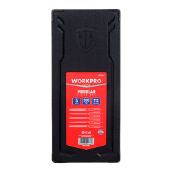 Limas 200 mm, acero t12, juego 5 piezas, serie modular