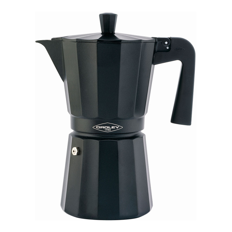 Cafetera dakar de aluminio, no apta para inducción, 9 tazas