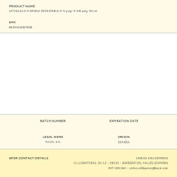 Latiguillo flexible inoxidable h ½ pulg-h 3/8 pulg, 50 cm