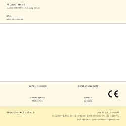 Flexo termo m-h ½ pulg, 50 cm
