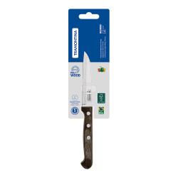 Cuchillo polywood castaño para verduras y frutas 9 cm