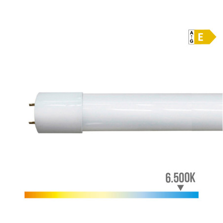 Tubo led t8, 09 w, 990 lm, 6500 k, luz fría, ø26 x 600 mm