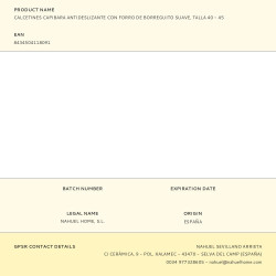 Calcetines capibara antideslizantes con forro de borreguito suave, talla 40 - 45