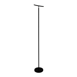 Lámpara de pie led dencel, 24 w, 3cct, dim, 2200 lm, negra, ø25 x 175 cm