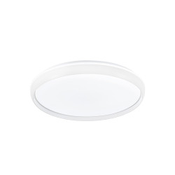 Plafón led circular, charly, 72 w, 3cct, 7290 lm, blanco, ø50 x 7 cm
