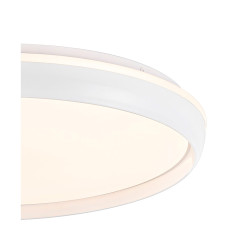 Plafón led circular, charly, 72 w, 3cct, 7290 lm, blanco, ø50 x 7 cm